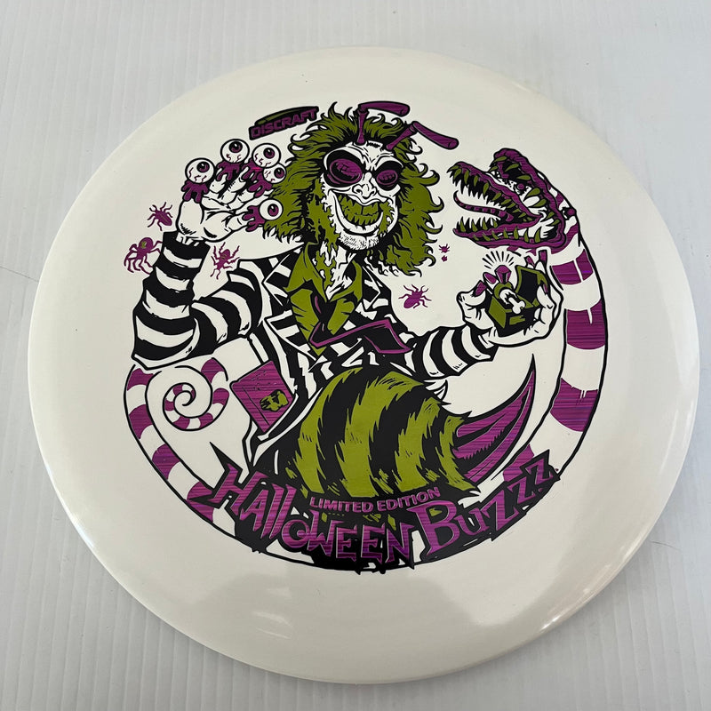 Discraft 2024 Halloween Beetlejuice Themed Tri Foil Glow ESP Buzzz 5/4/-1/1