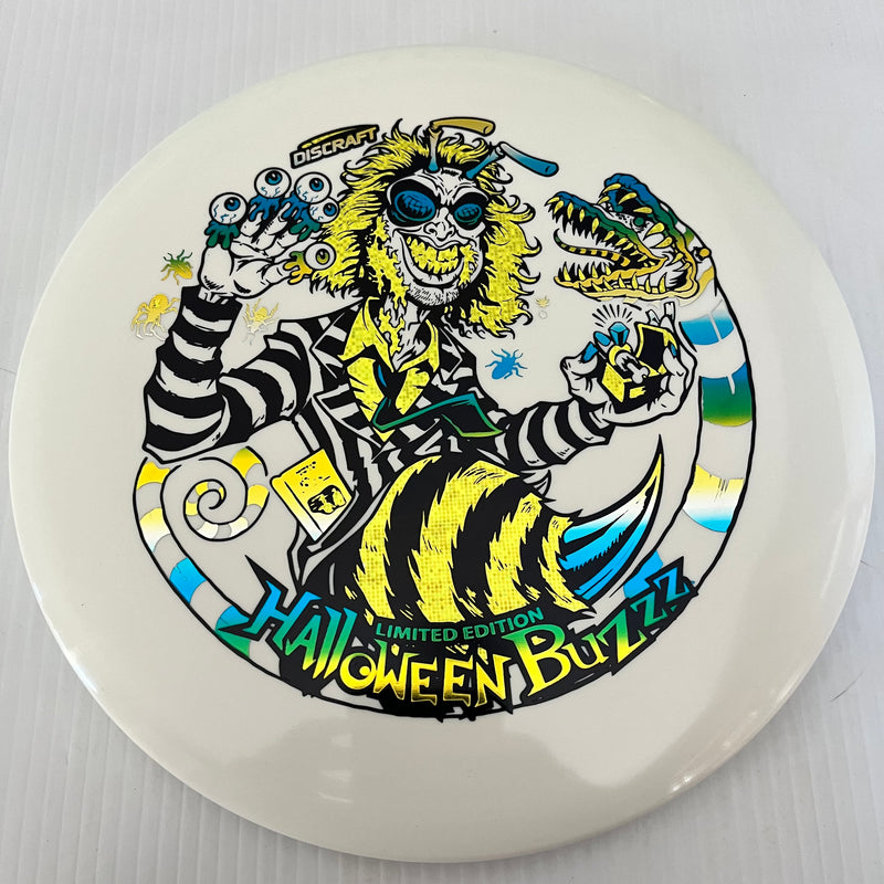 Discraft 2024 Halloween Beetlejuice Themed Tri Foil Glow ESP Buzzz 5/4/-1/1