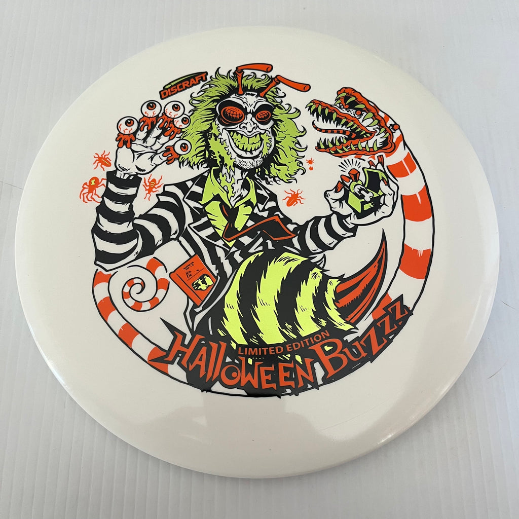 Discraft 2024 Halloween Beetlejuice Themed Tri Foil Glow ESP Buzzz 5/4/-1/1