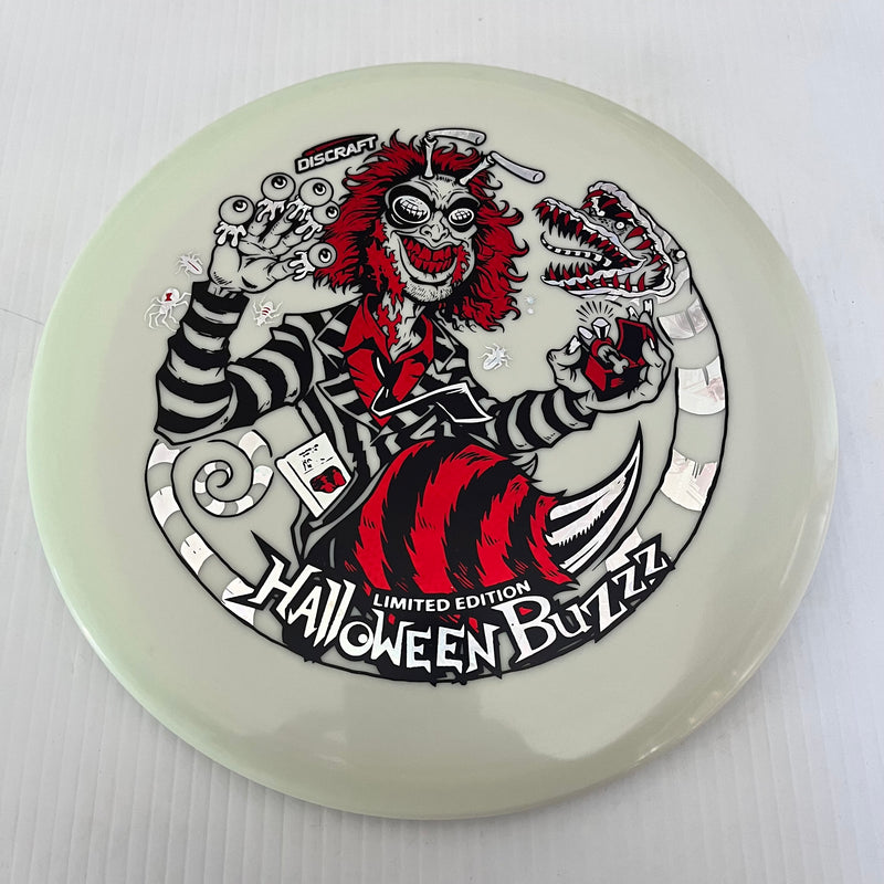 Discraft 2024 Halloween Beetlejuice Themed Tri Foil Glow ESP Buzzz 5/4/-1/1