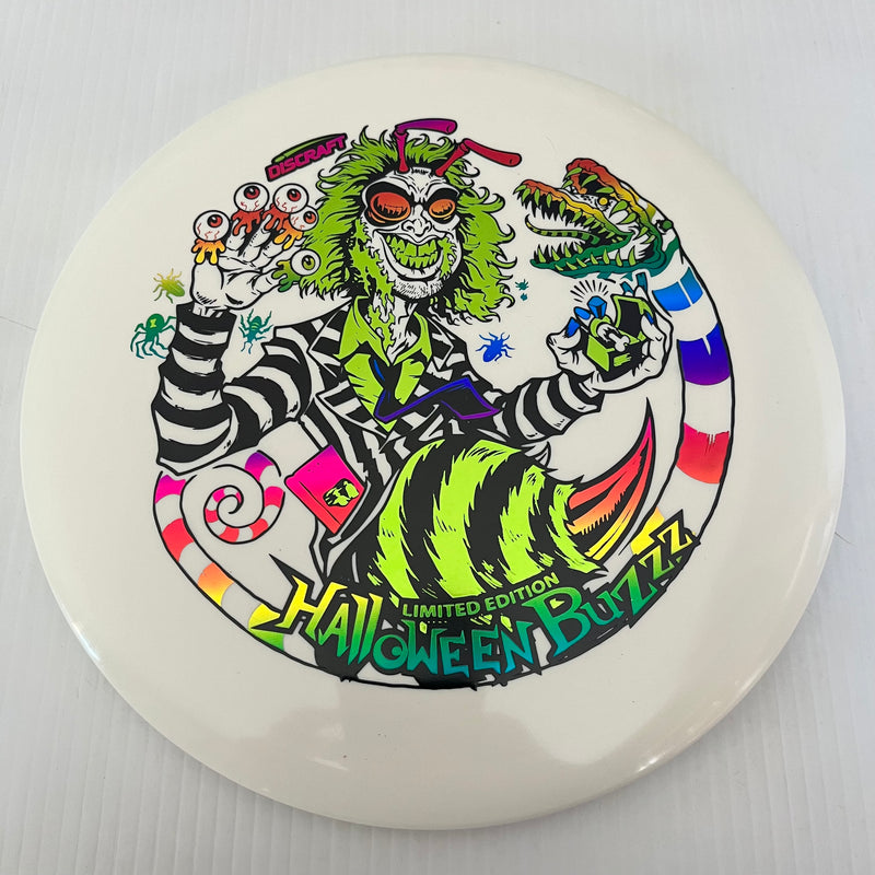 Discraft 2024 Halloween Beetlejuice Themed Tri Foil Glow ESP Buzzz 5/4/-1/1