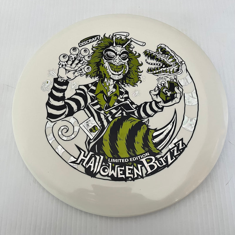 Discraft 2024 Halloween Beetlejuice Themed Tri Foil Glow ESP Buzzz 5/4/-1/1