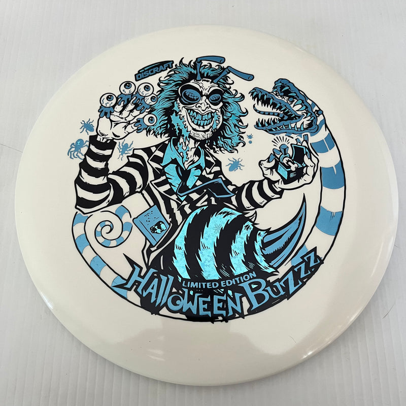 Discraft 2024 Halloween Beetlejuice Themed Tri Foil Glow ESP Buzzz 5/4/-1/1