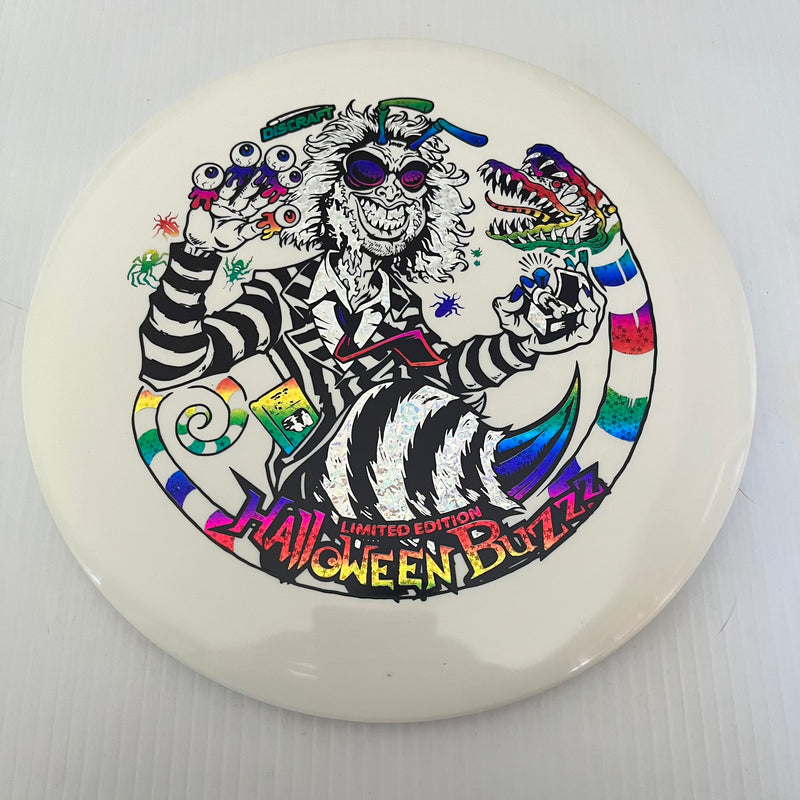 Discraft 2024 Halloween Beetlejuice Themed Tri Foil Glow ESP Buzzz 5/4/-1/1