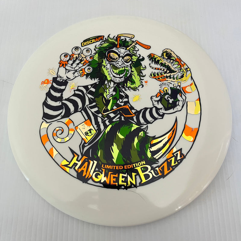 Discraft 2024 Halloween Beetlejuice Themed Tri Foil Glow ESP Buzzz 5/4/-1/1