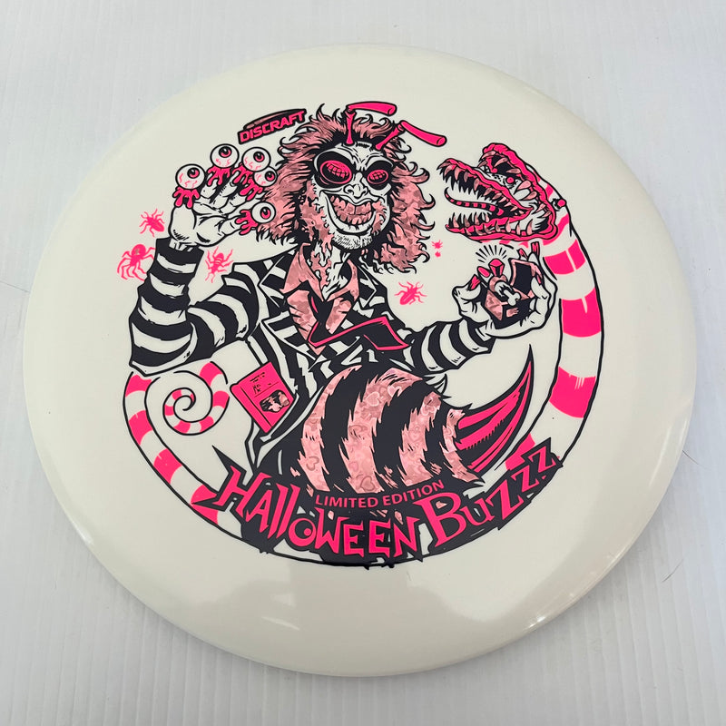 Discraft 2024 Halloween Beetlejuice Themed Tri Foil Glow ESP Buzzz 5/4/-1/1