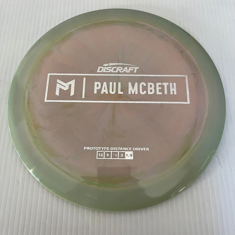 Discraft Paul McBeth Prototype Swirly ESP Kong/Zeus 12/5/-1/3