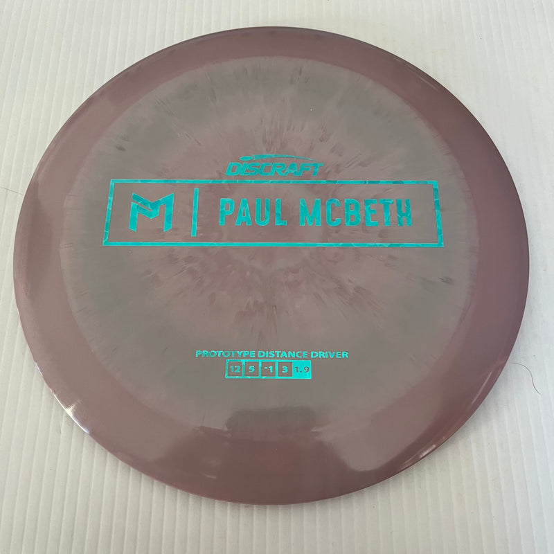 Discraft Paul McBeth Prototype Swirly ESP Kong/Zeus 12/5/-1/3