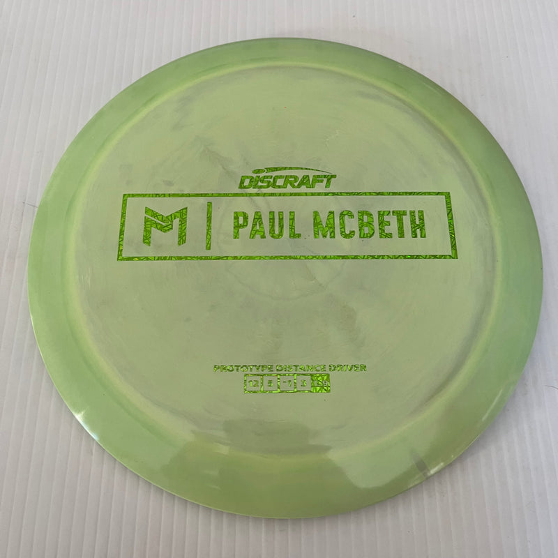 Discraft Paul McBeth Prototype Swirly ESP Kong/Zeus 12/5/-1/3