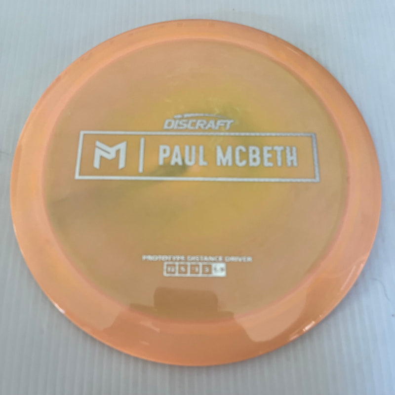 Discraft Paul McBeth Prototype Swirly ESP Kong/Zeus 12/5/-1/3