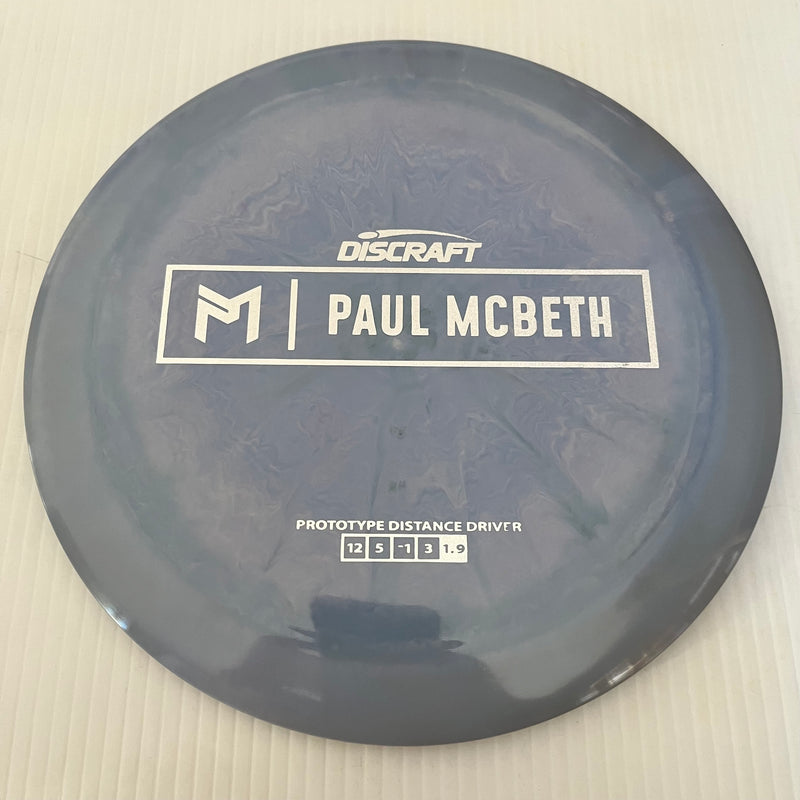 Discraft Paul McBeth Prototype Swirly ESP Kong/Zeus 12/5/-1/3