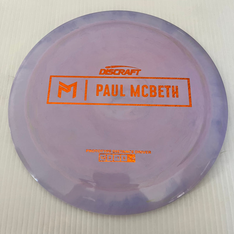 Discraft Paul McBeth Prototype Swirly ESP Kong/Zeus 12/5/-1/3