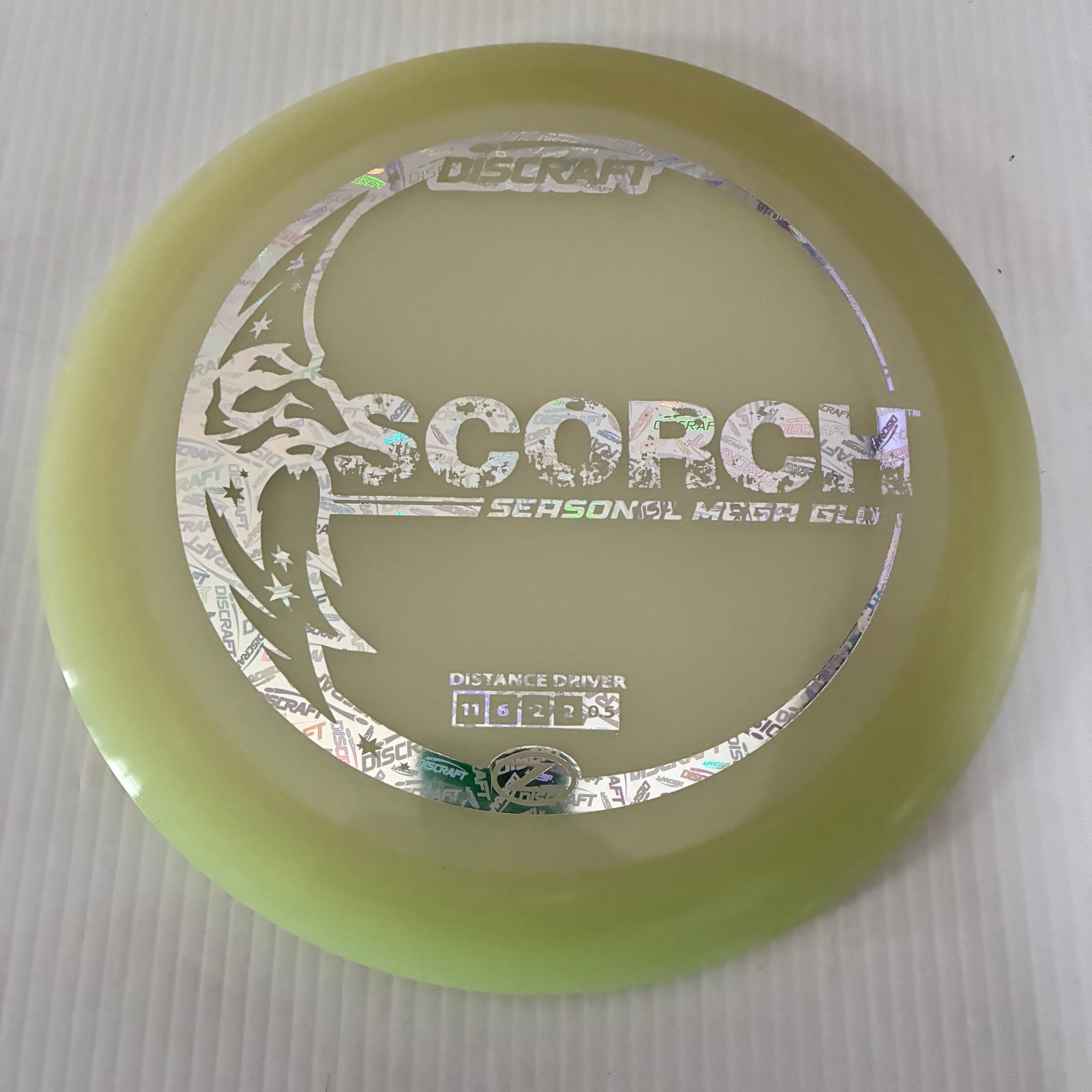 Discraft Mega GLO Z Scorch 11/6/-2-2
