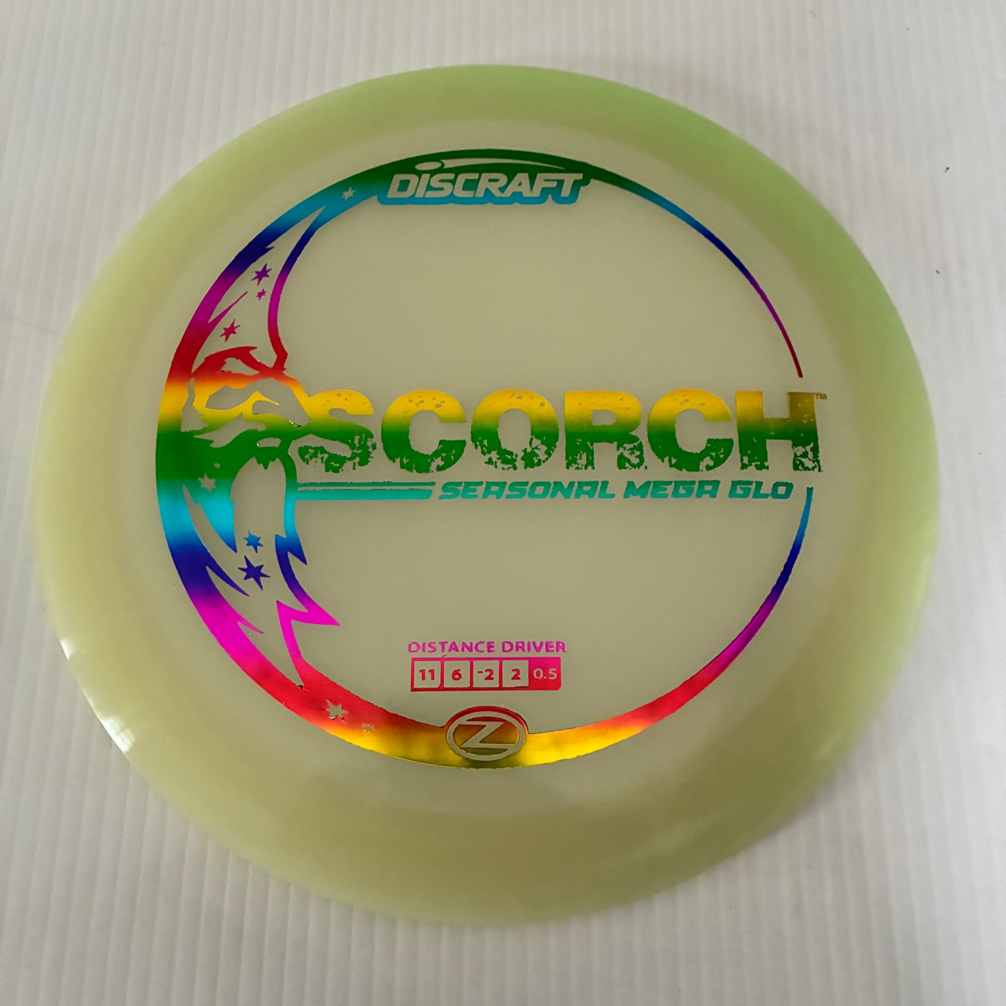 Discraft Mega GLO Z Scorch 11/6/-2-2