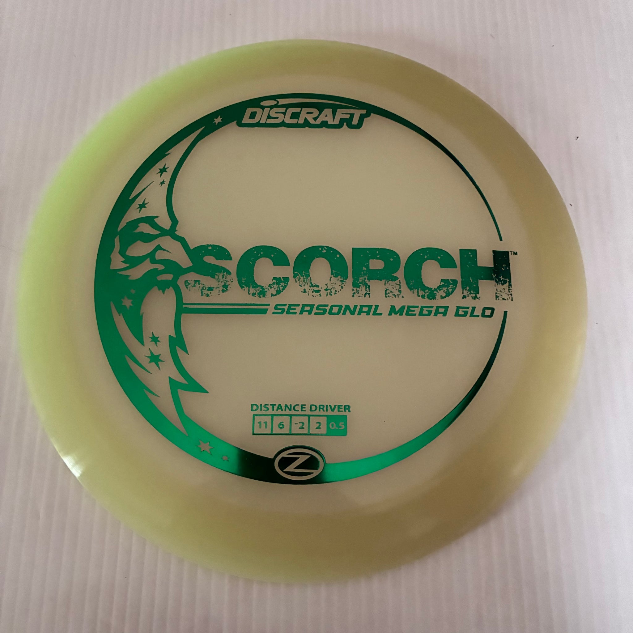 Discraft Mega GLO Z Scorch 11/6/-2-2