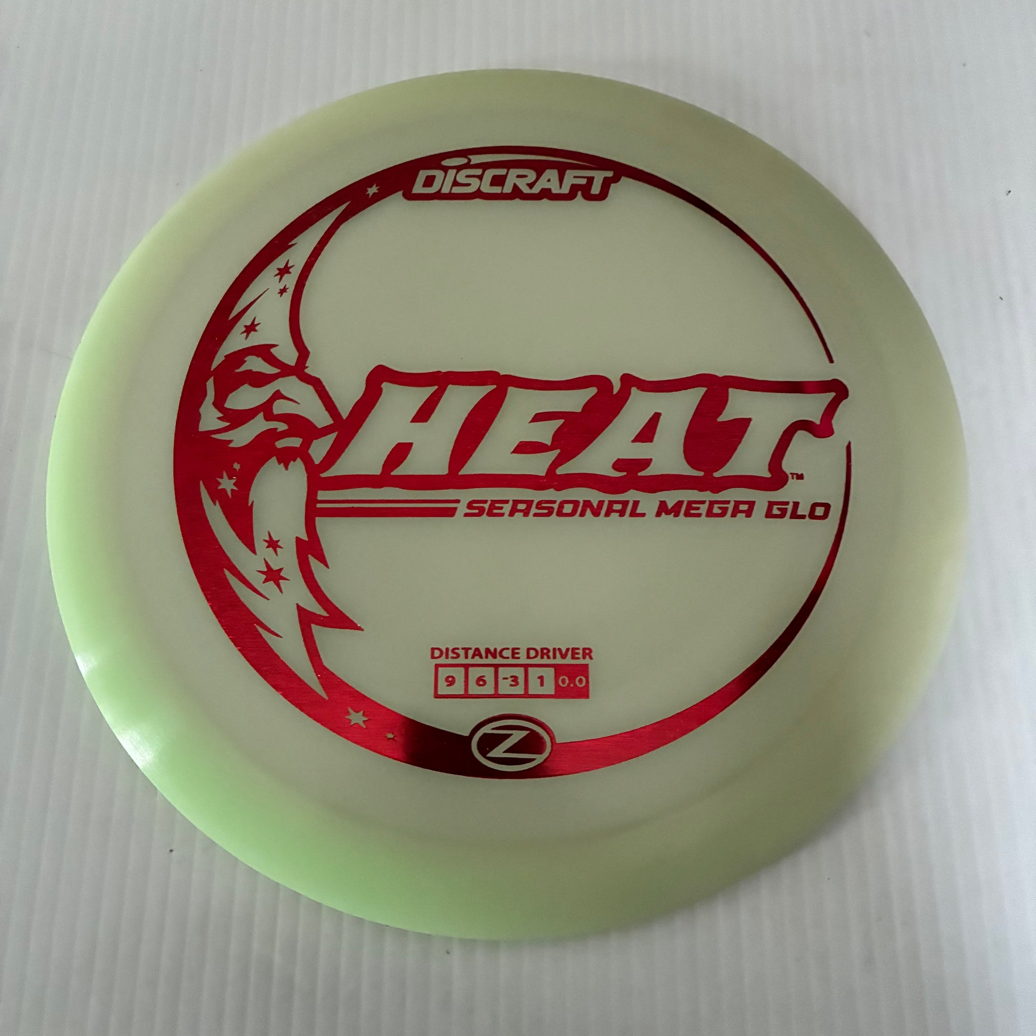 Discraft Mega GLO Z Heat 9/6/-3/1