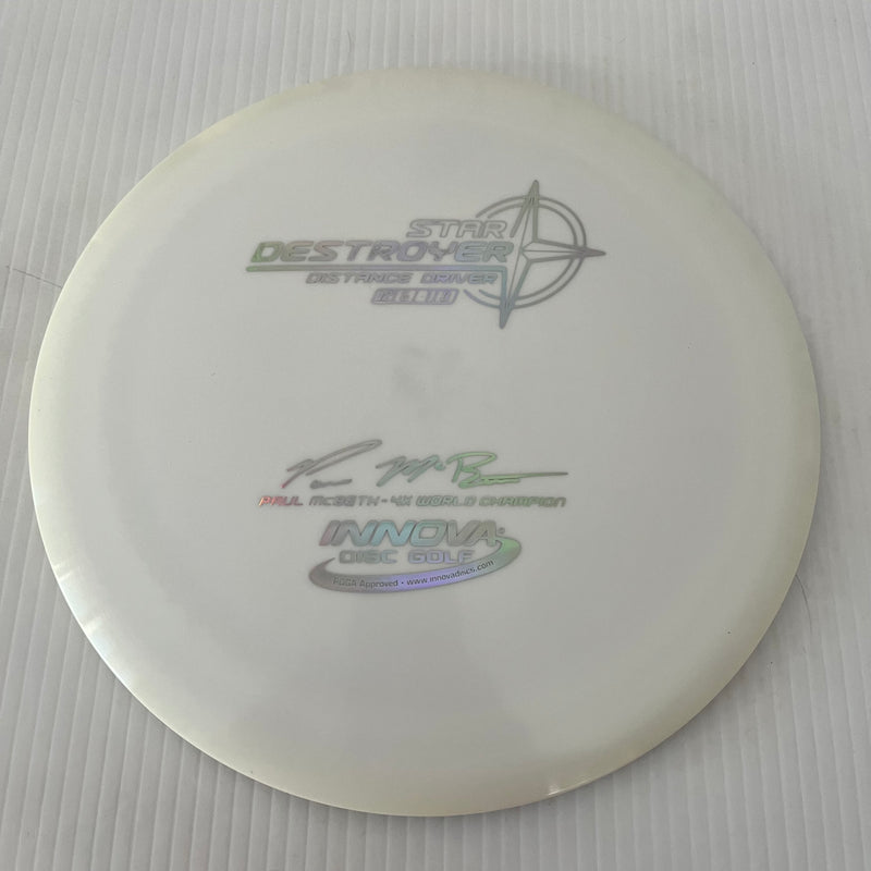 Innova 4x Paul McBeth "Pre-Embossed" Star Destroyer 12/5/-1/3