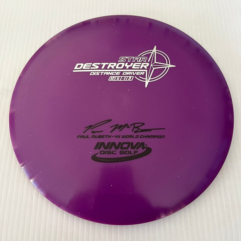 Innova 4x Paul McBeth "Pre-Embossed" Star Destroyer 12/5/-1/3