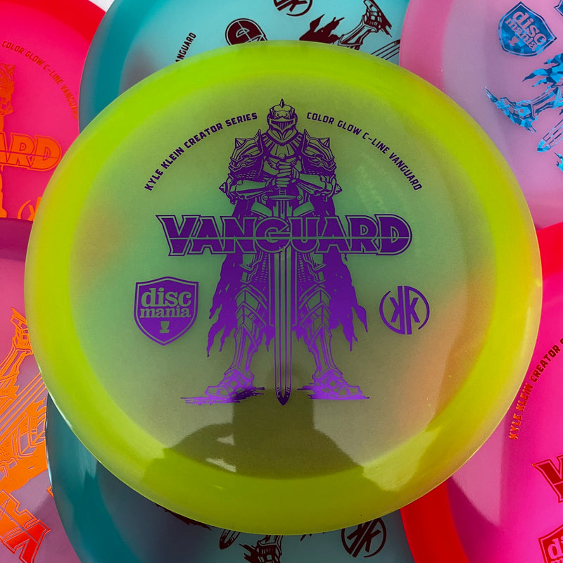 Discmania 2024 Kyle Klein Creator Series Color Glow C-Line Vanguard 9/5/0/2