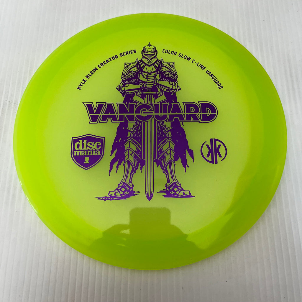 Discmania 2024 Kyle Klein Creator Series Color Glow C-Line Vanguard 9/5/0/2