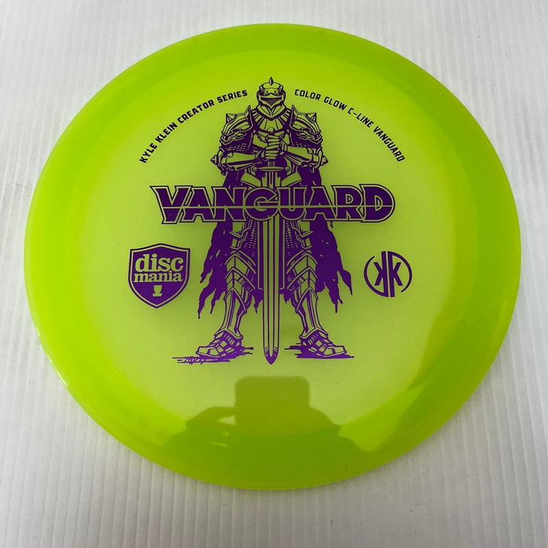 Discmania 2024 Kyle Klein Creator Series Color Glow C-Line Vanguard 9/5/0/2