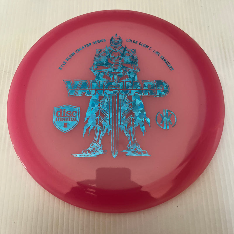 Discmania 2024 Kyle Klein Creator Series Color Glow C-Line Vanguard 9/5/0/2