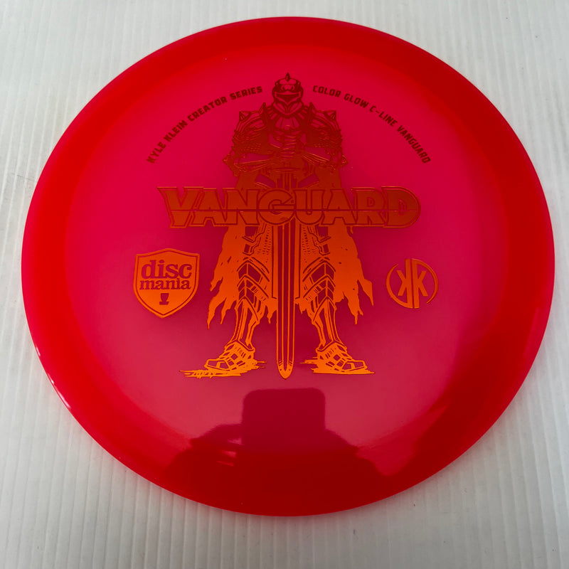 Discmania 2024 Kyle Klein Creator Series Color Glow C-Line Vanguard 9/5/0/2