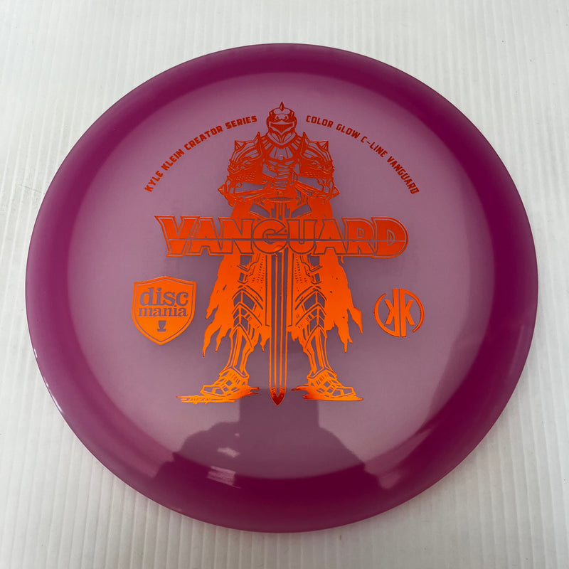 Discmania 2024 Kyle Klein Creator Series Color Glow C-Line Vanguard 9/5/0/2