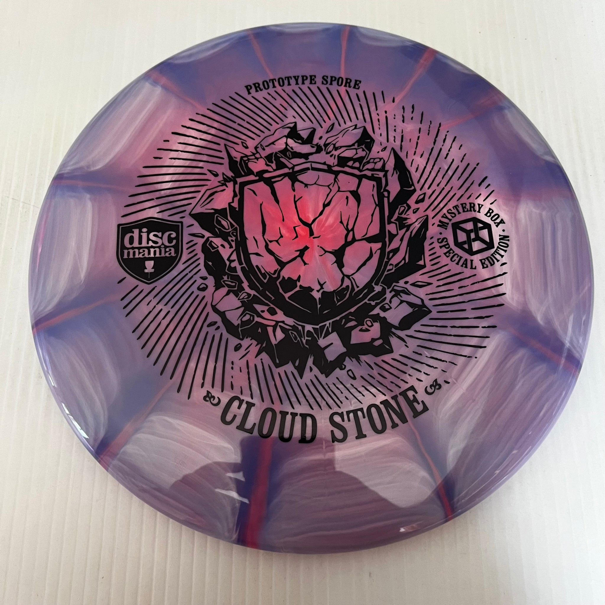 Discmania Cloud Stone Prototype Lux Vapor Spore 1/7/0/1