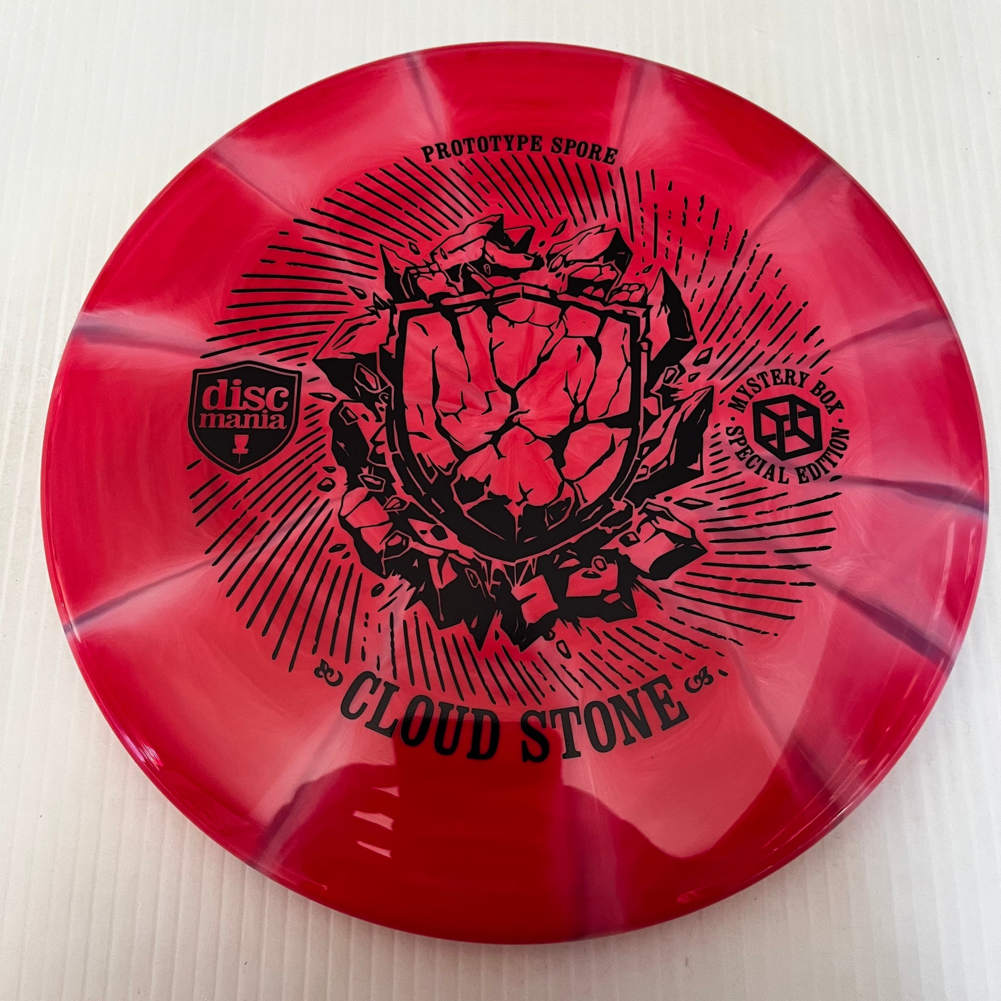 Discmania Cloud Stone Prototype Lux Vapor Spore 1/7/0/1