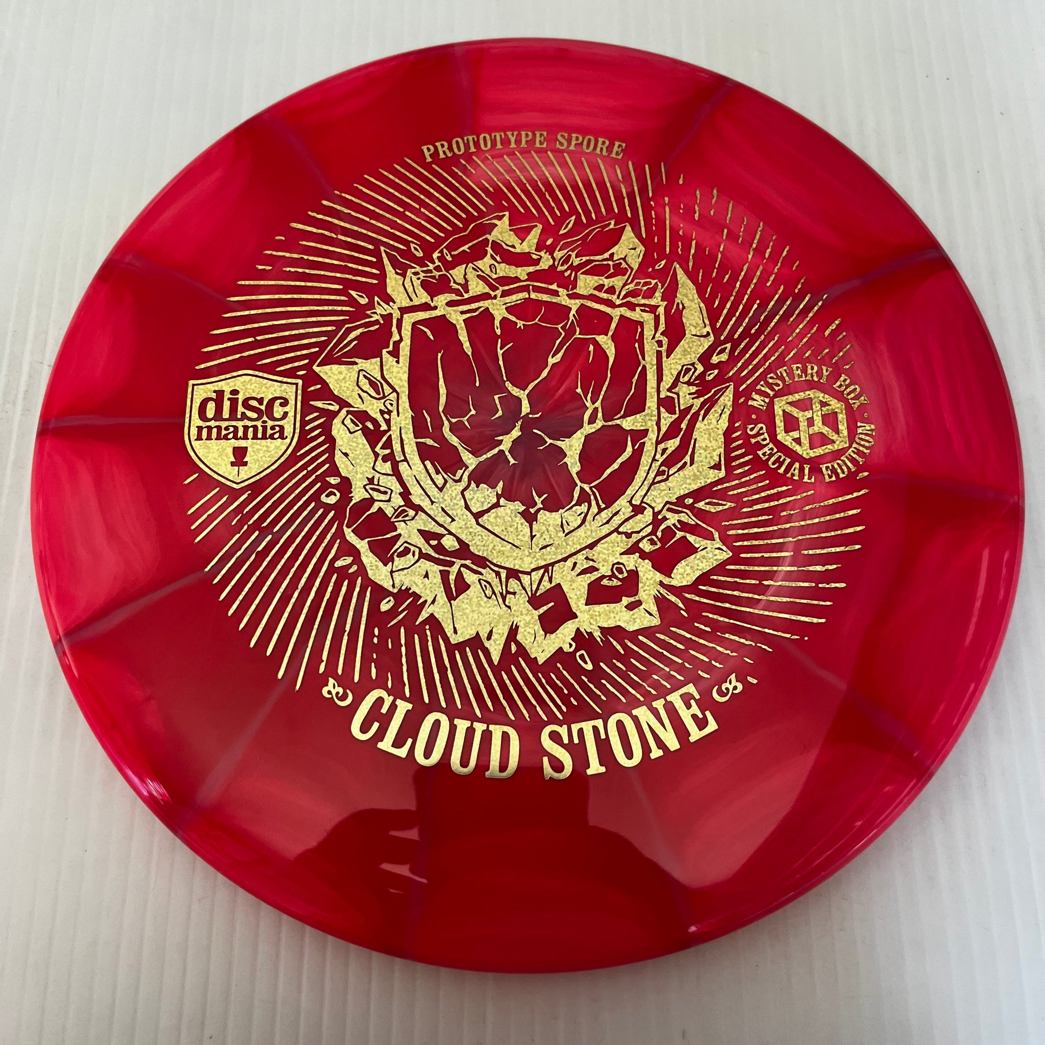 Discmania Cloud Stone Prototype Lux Vapor Spore 1/7/0/1