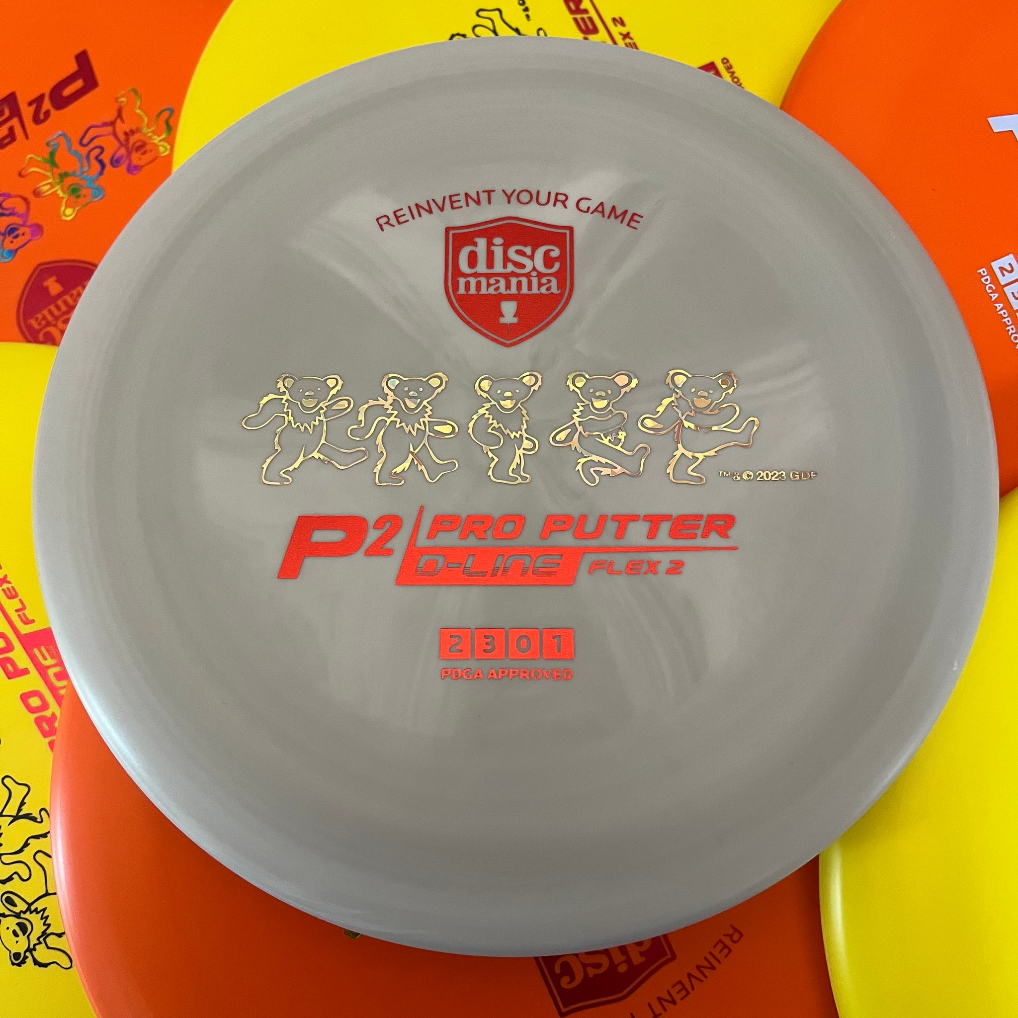 Discmania Grateful Dead Flex 2 D-Line P2 2/3/0/1