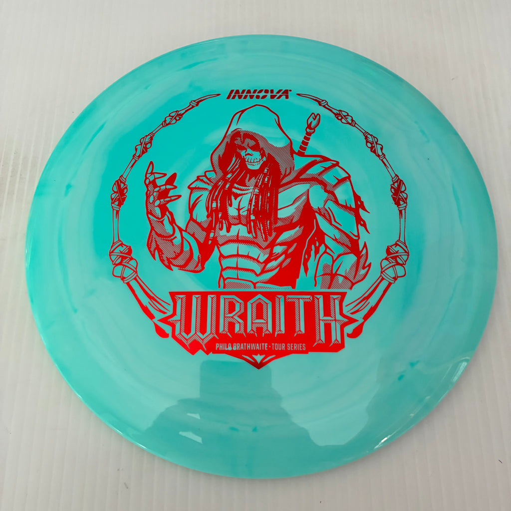 Limited Edition Wraith Innova Innova 2025 Philo Brathwaite Tour Series Swirly Star Wraith 11/5/-1/3
