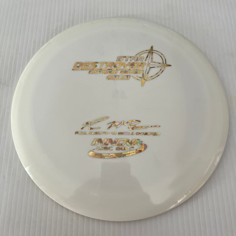 Innova 4x Paul McBeth "Embossed" Star Destroyer 12/5/-1/3