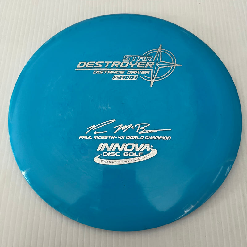 Innova 4x Paul McBeth "Embossed" Star Destroyer 12/5/-1/3