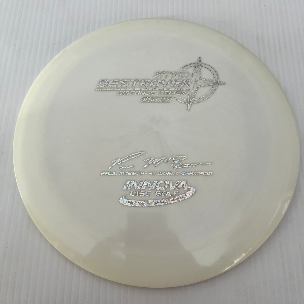 Innova 4x Paul McBeth "Embossed" Star Destroyer 12/5/-1/3