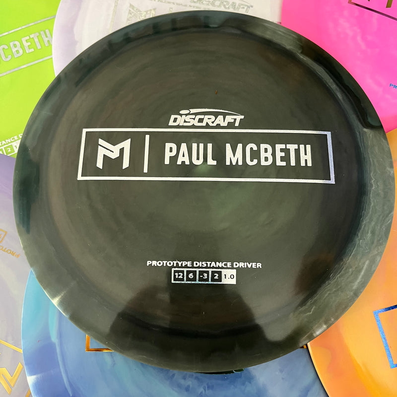 Discraft Paul McBeth Prototype Swirly ESP Hades 12/6/-3/2