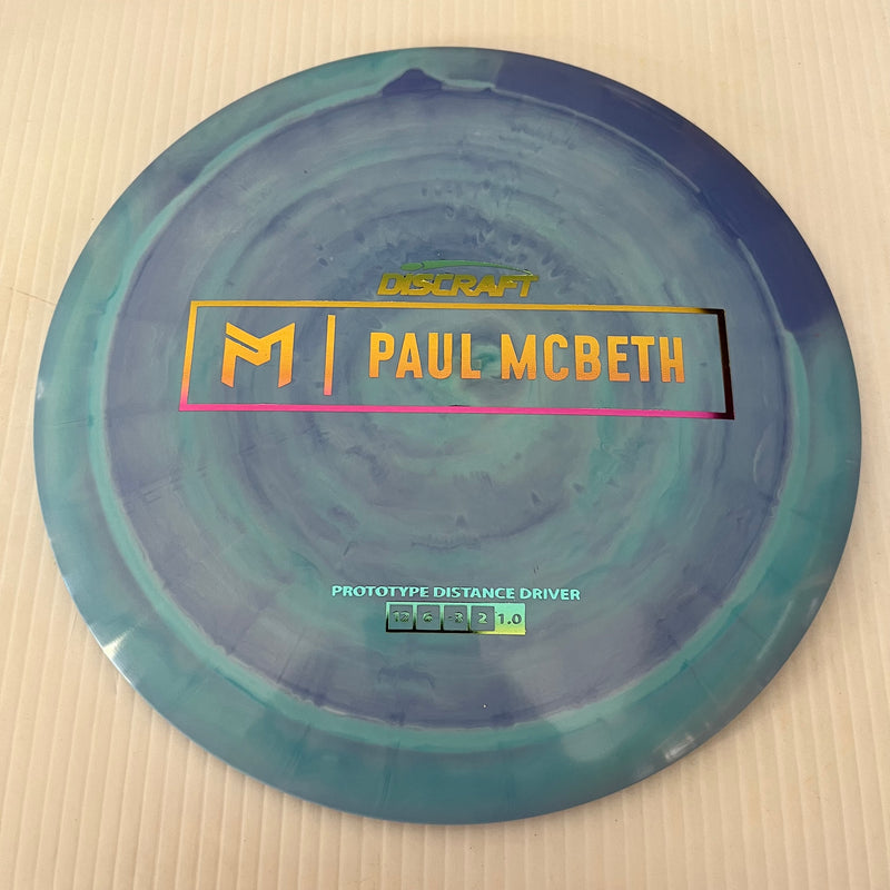 Discraft Paul McBeth Prototype Swirly ESP Hades 12/6/-3/2