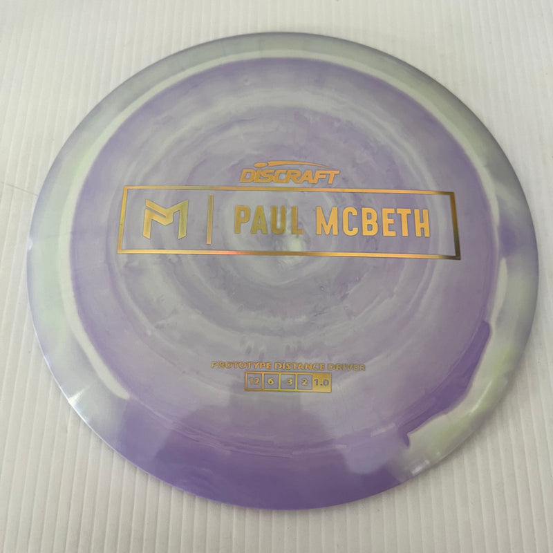 Discraft Paul McBeth Prototype Swirly ESP Hades 12/6/-3/2