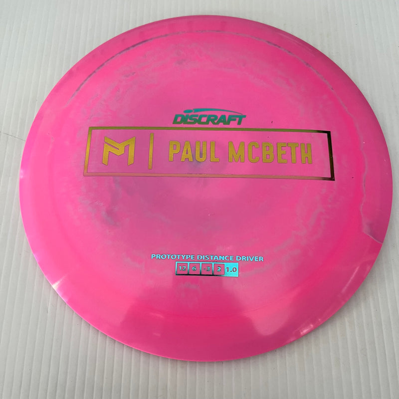 Discraft Paul McBeth Prototype Swirly ESP Hades 12/6/-3/2