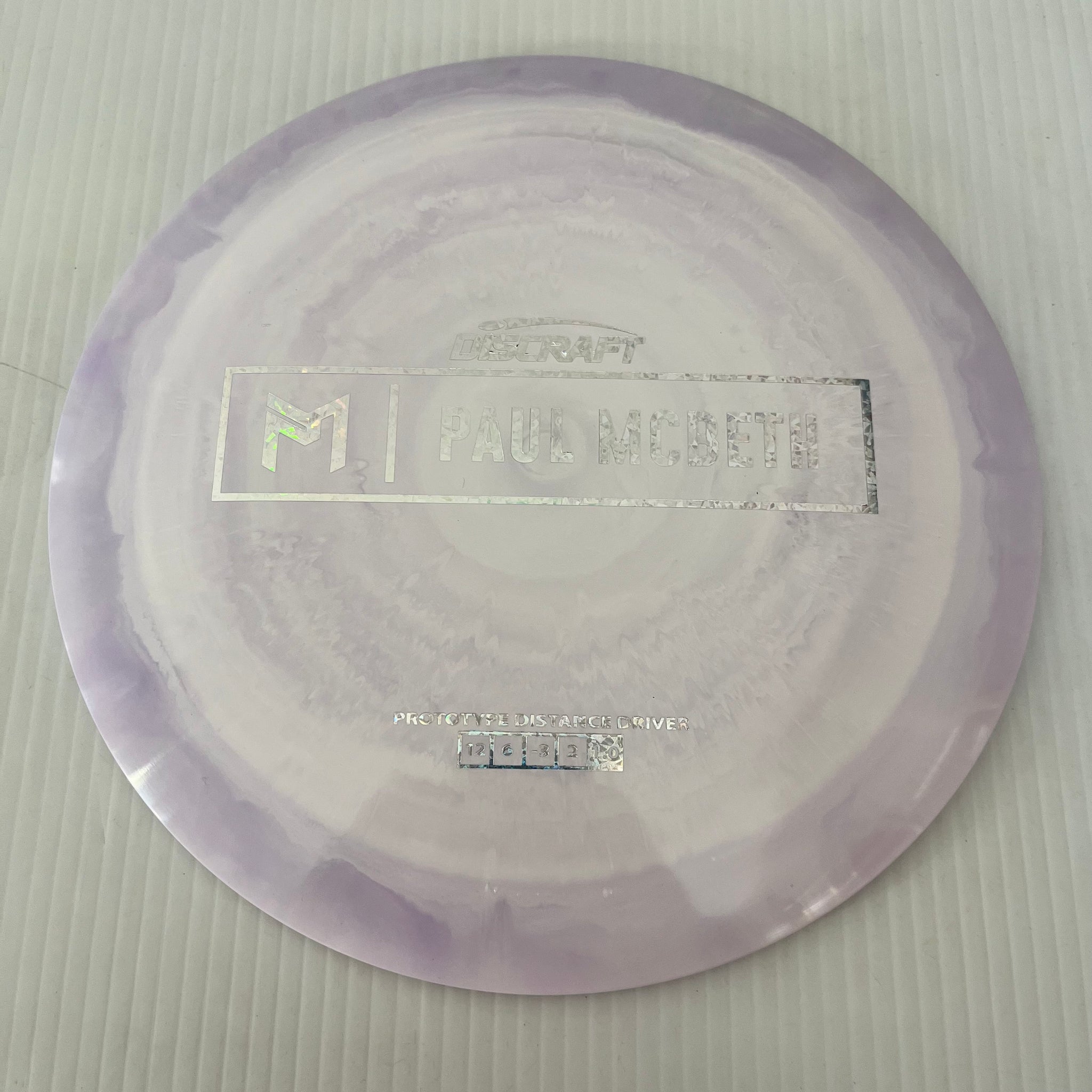 Discraft Paul McBeth Prototype Swirly ESP Hades 12/6/-3/2