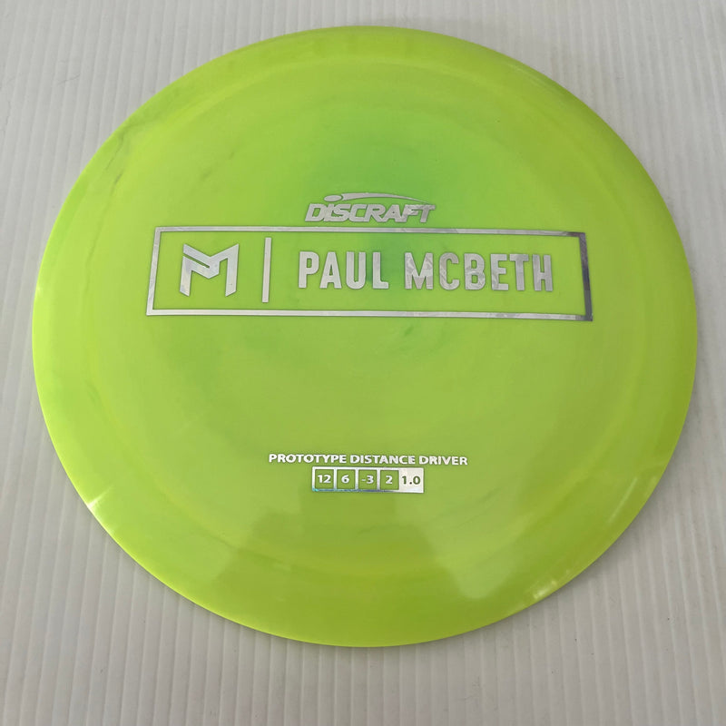 Discraft Paul McBeth Prototype Swirly ESP Hades 12/6/-3/2