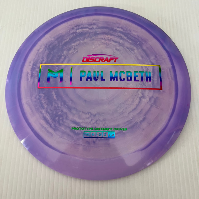 Discraft Paul McBeth Prototype Swirly ESP Hades 12/6/-3/2