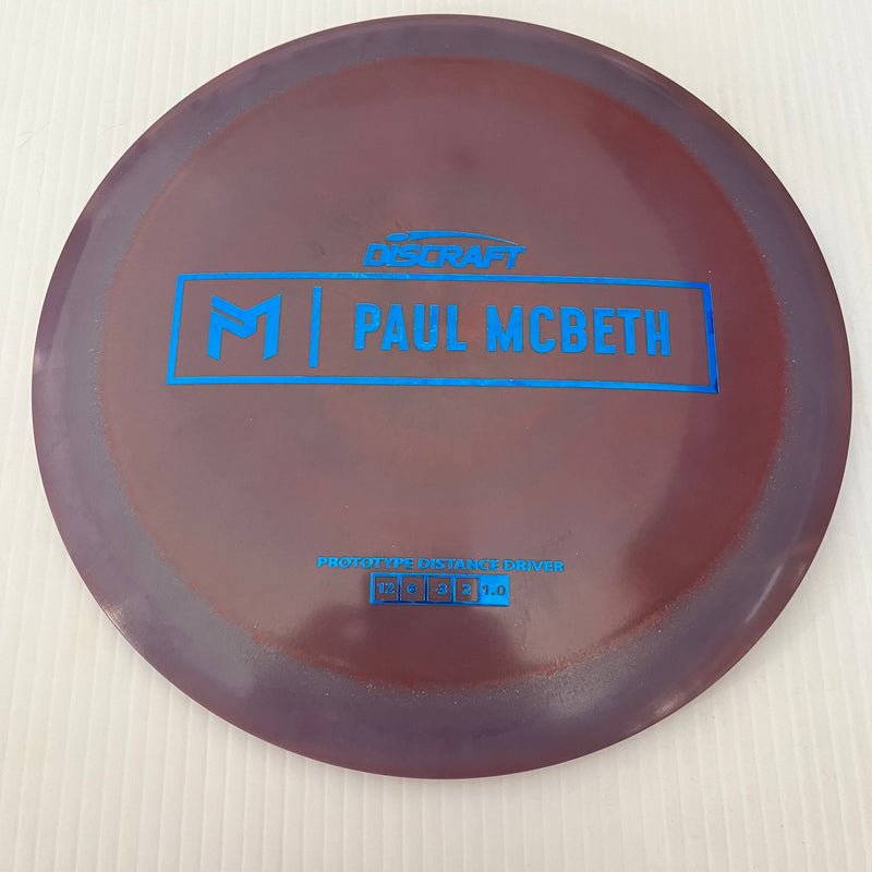 Discraft Paul McBeth Prototype Swirly ESP Hades 12/6/-3/2