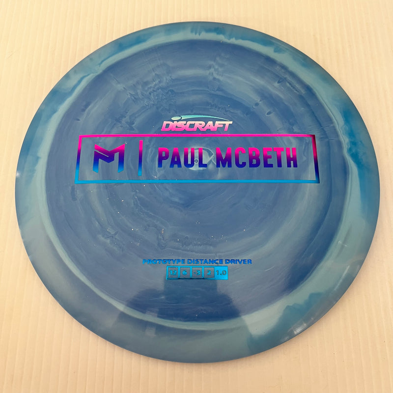 Discraft Paul McBeth Prototype Swirly ESP Hades 12/6/-3/2