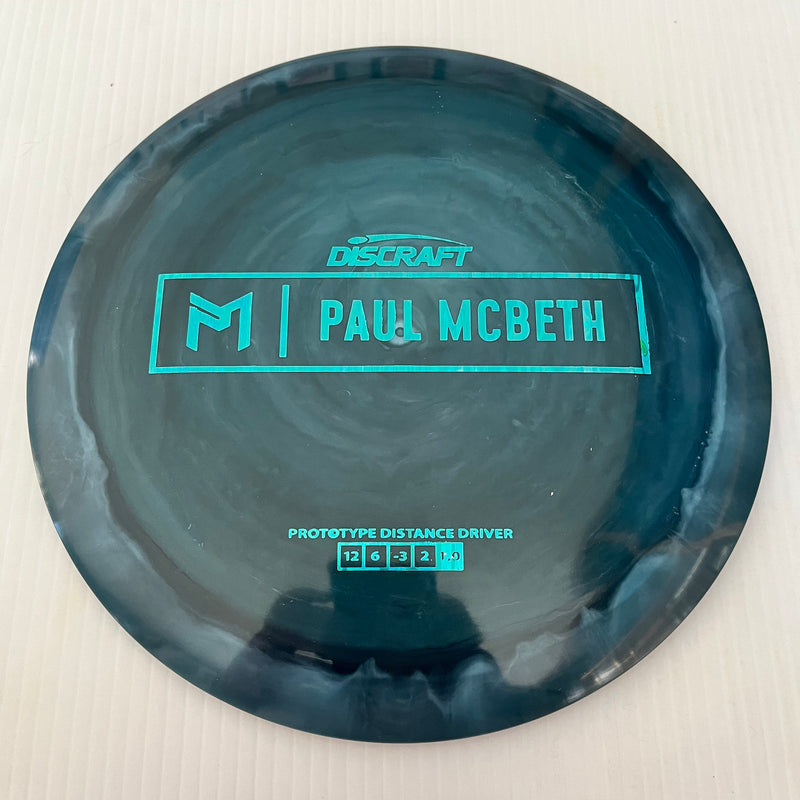 Discraft Paul McBeth Prototype Swirly ESP Hades 12/6/-3/2