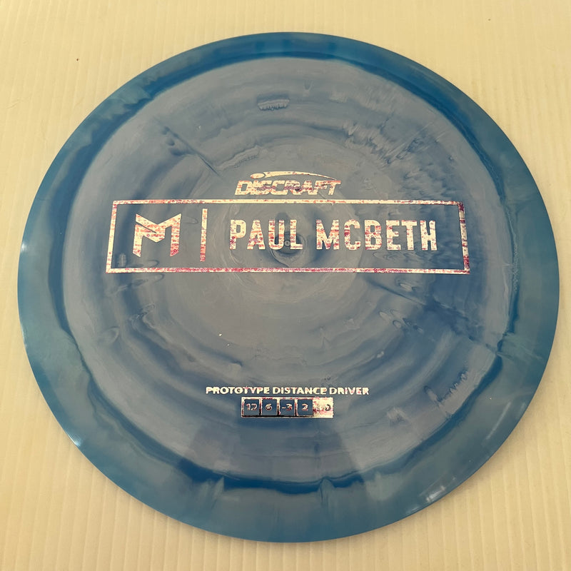 Discraft Paul McBeth Prototype Swirly ESP Hades 12/6/-3/2