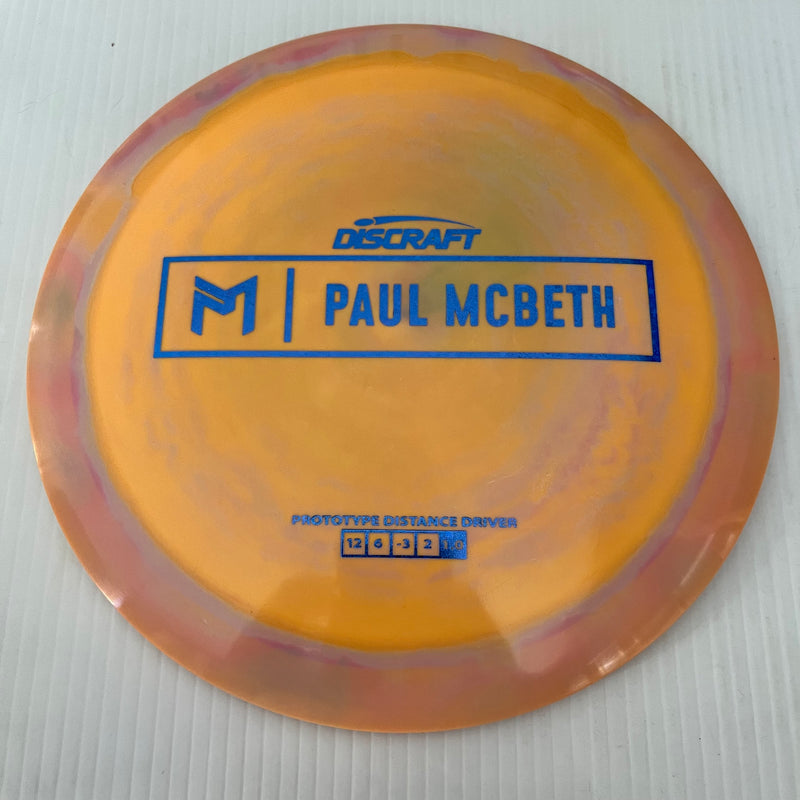 Discraft Paul McBeth Prototype Swirly ESP Hades 12/6/-3/2