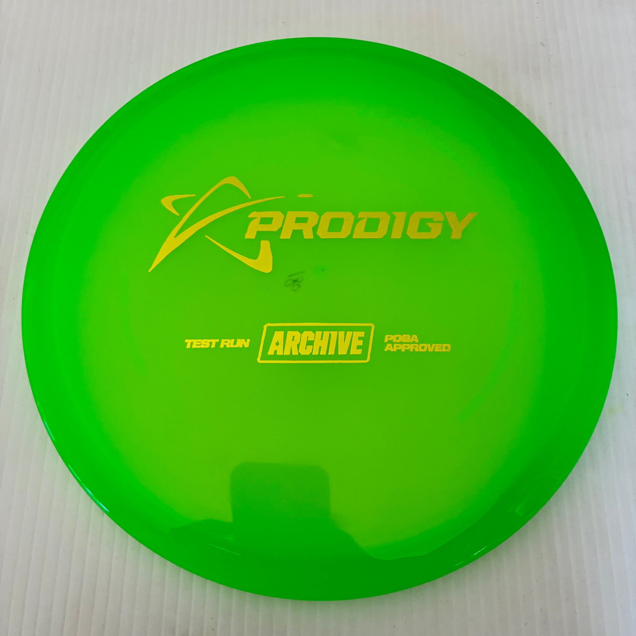 Prodigy Test Run 400 Archive 5/5/0/2