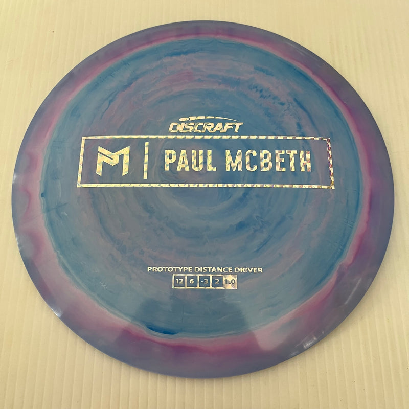 Discraft Paul McBeth Prototype Swirly ESP Hades 12/6/-3/2